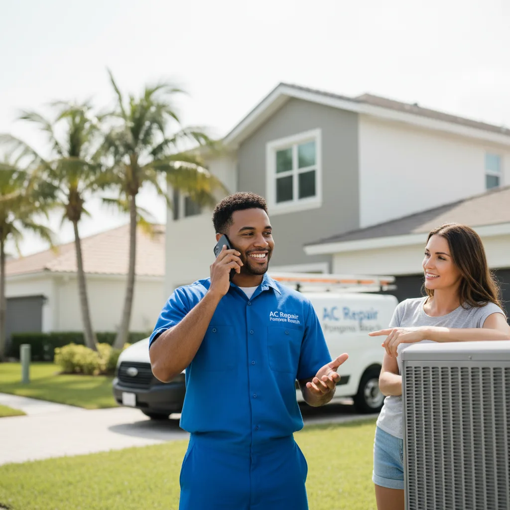 AC Repair Pompano Beach customer support in Topton